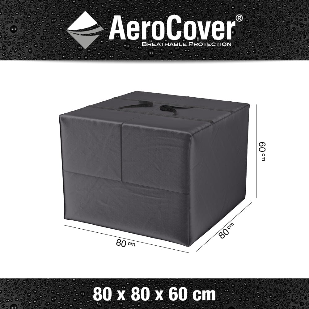 Aerocover Housse de protection sac transport coussins 80x80x60cm