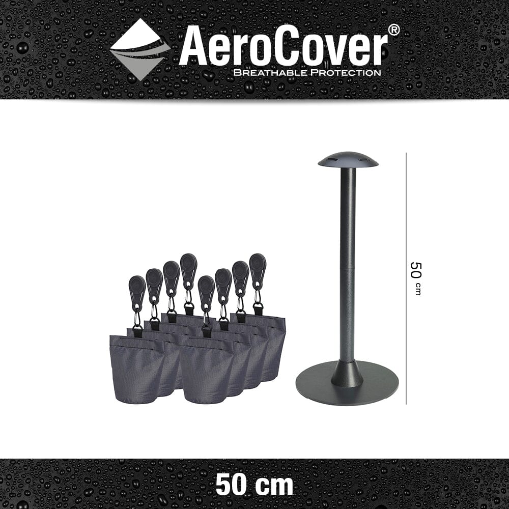 Aerocover Set support pour housse h25/50cm
