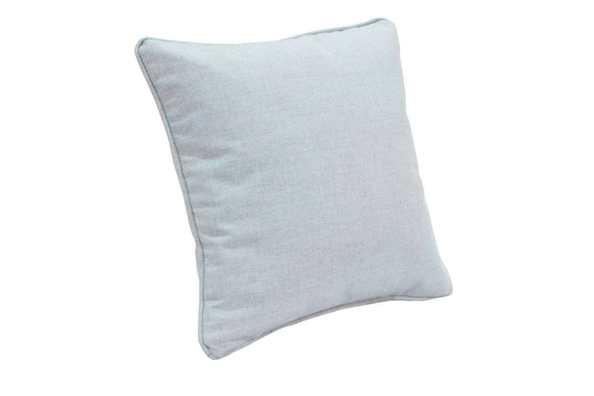 Arolla Coussin déco 40x40cm laminé gris clair Gris clair chiné