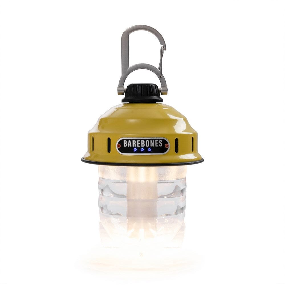 Barebones Beacon light lampe sans fil avec mousqueton Dusty yellow