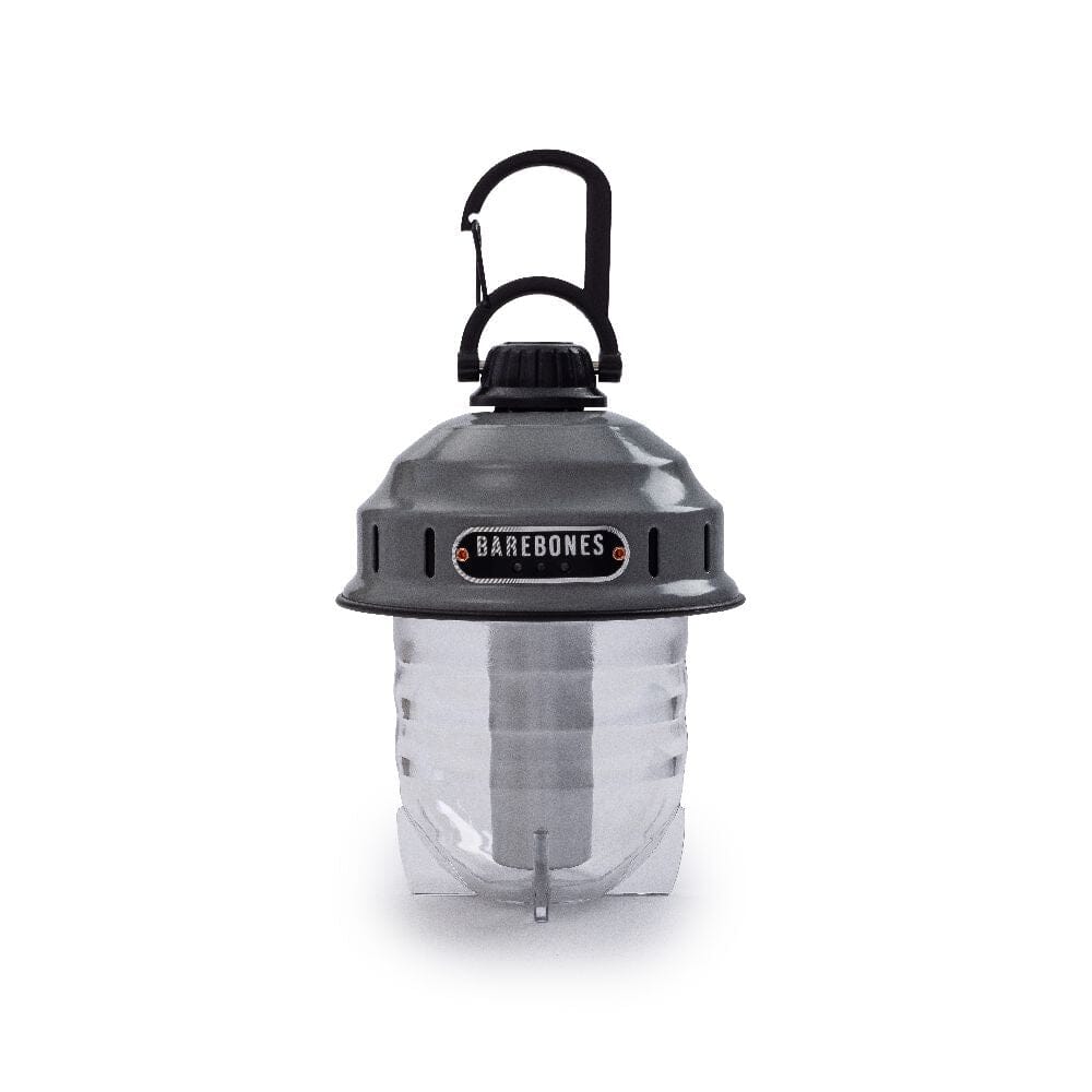 Barebones Beacon light lampe sans fil avec mousqueton Slate Gray