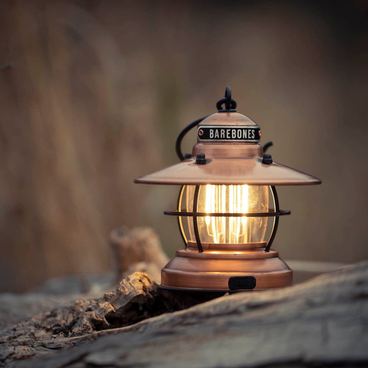 Barebones Edison Mini Lantern lampe sans fil à piles ou USB
