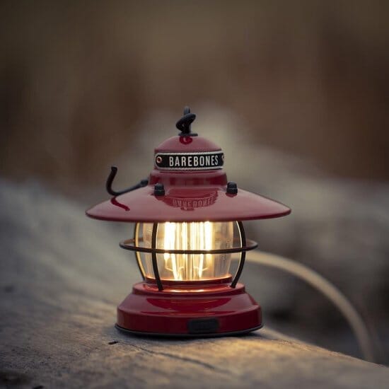 Barebones Edison Mini Lantern lampe sans fil à piles ou USB