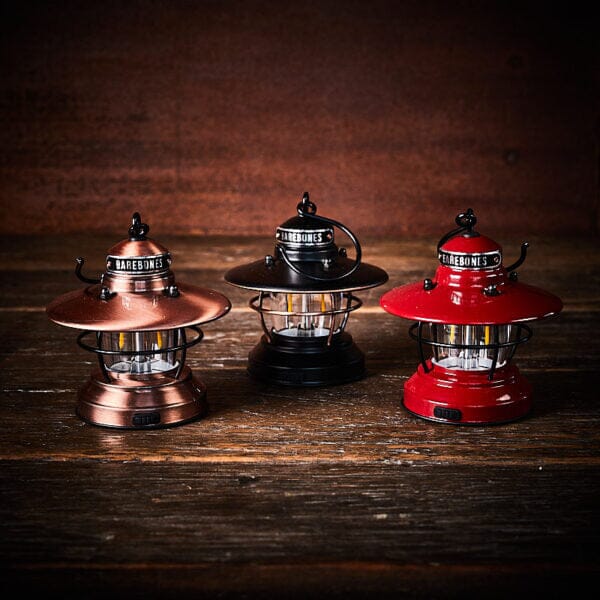 Barebones Edison Mini Lantern lampe sans fil à piles ou USB