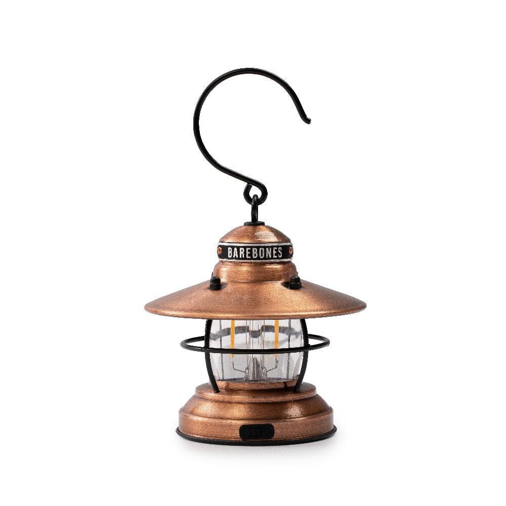 Barebones Edison Mini Lantern lampe sans fil à piles ou USB Copper