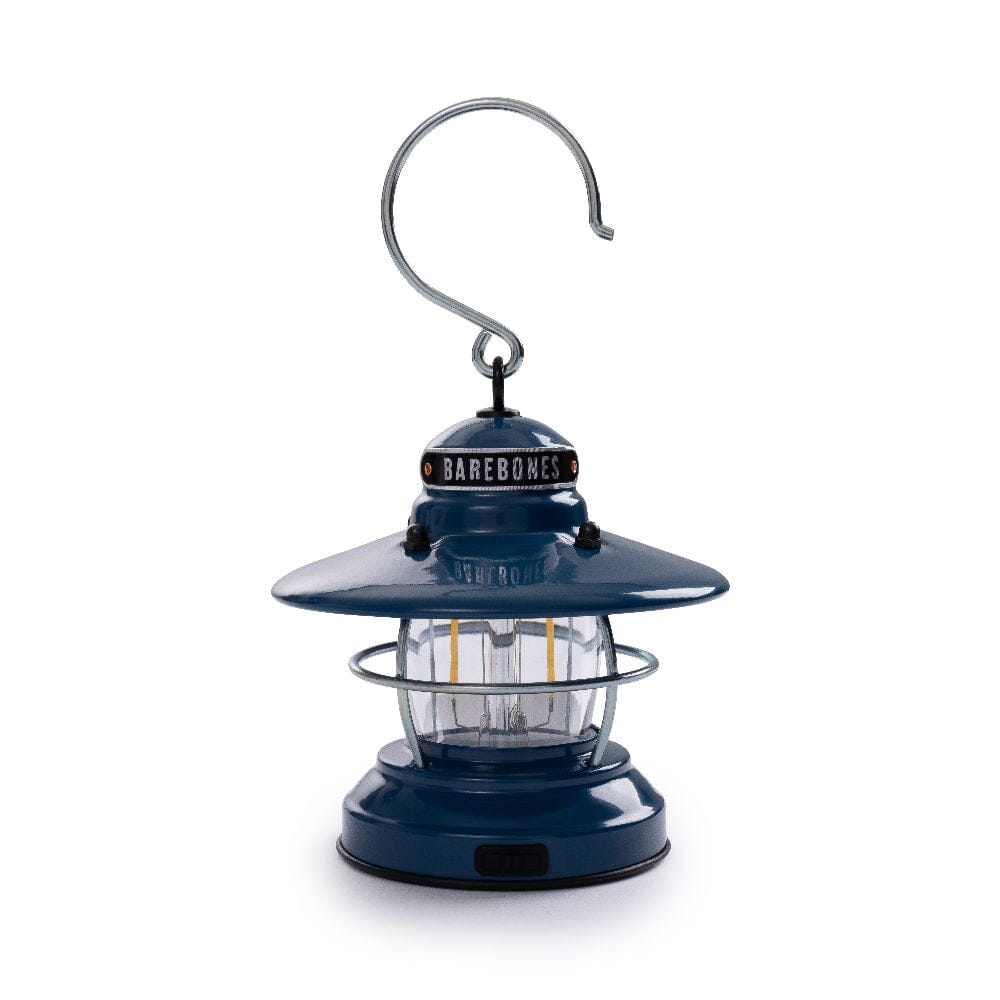 Barebones Edison Mini Lantern lampe sans fil à piles ou USB Ocean Blue