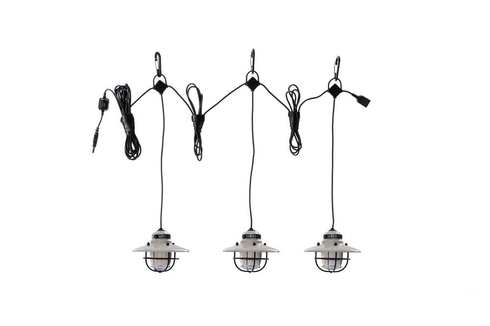 Barebones Edison String lights guirlandes 3 lampes