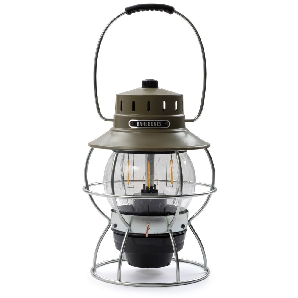 Barebones Railroad Lantern lampe sans fil Olive Drab