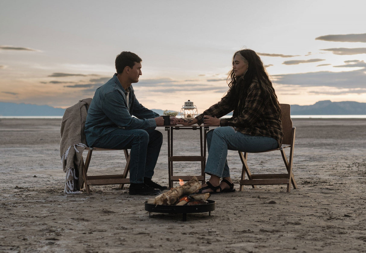 Barebones Ridgetop Wood Chaise pliante