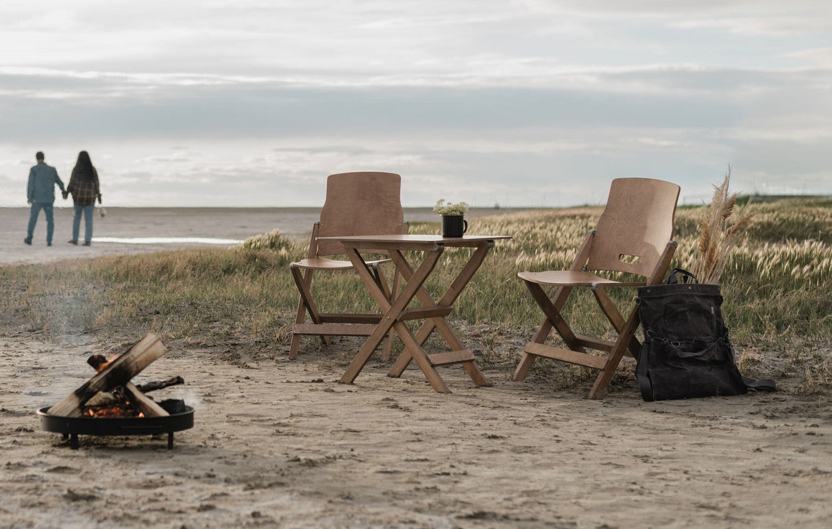 Barebones Ridgetop Wood Chaise pliante