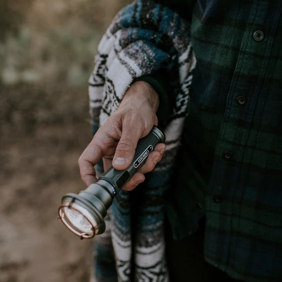 Barebones Vintage Flashlight Lampe de poche retro