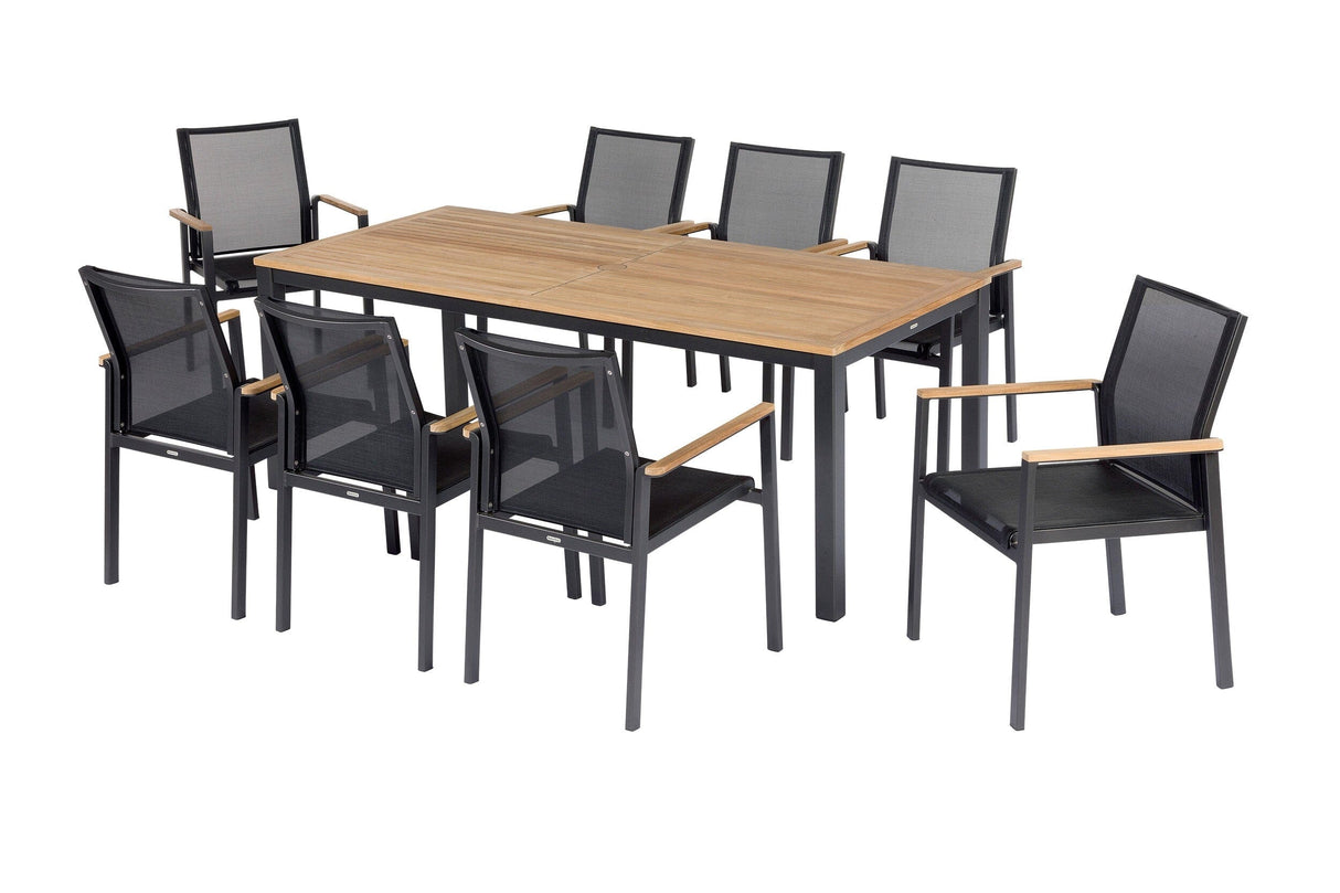 Barlow Tyrie Aura Dining Table 200 (200x90cm) Plateau Teck