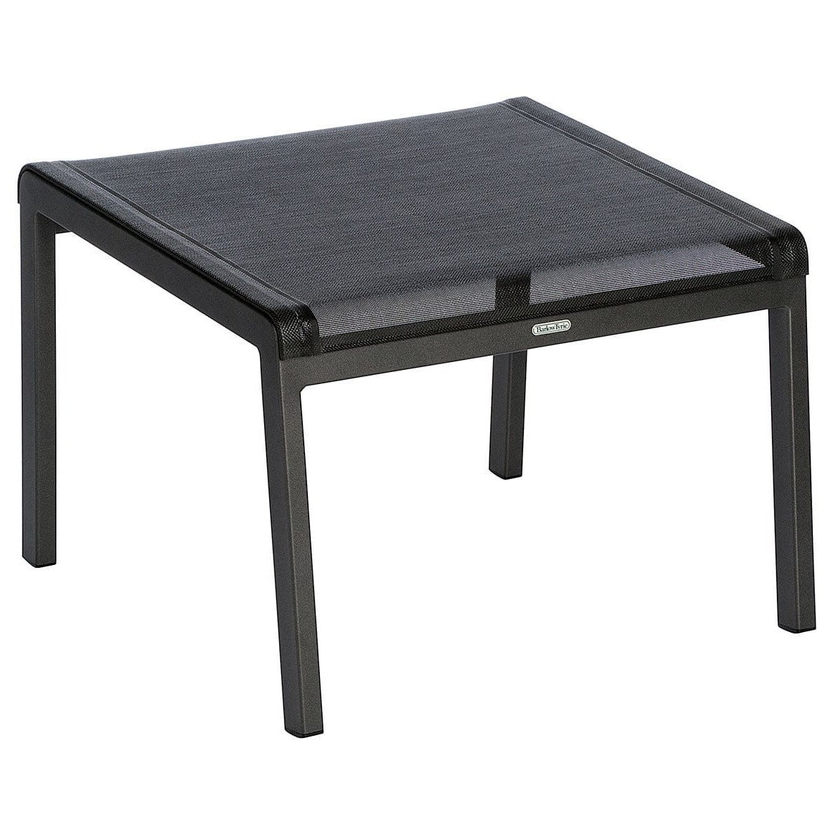 Barlow Tyrie Aura Occasional Repose-pieds Pouf Ottoman Armature Graphite - Toile Charcoal