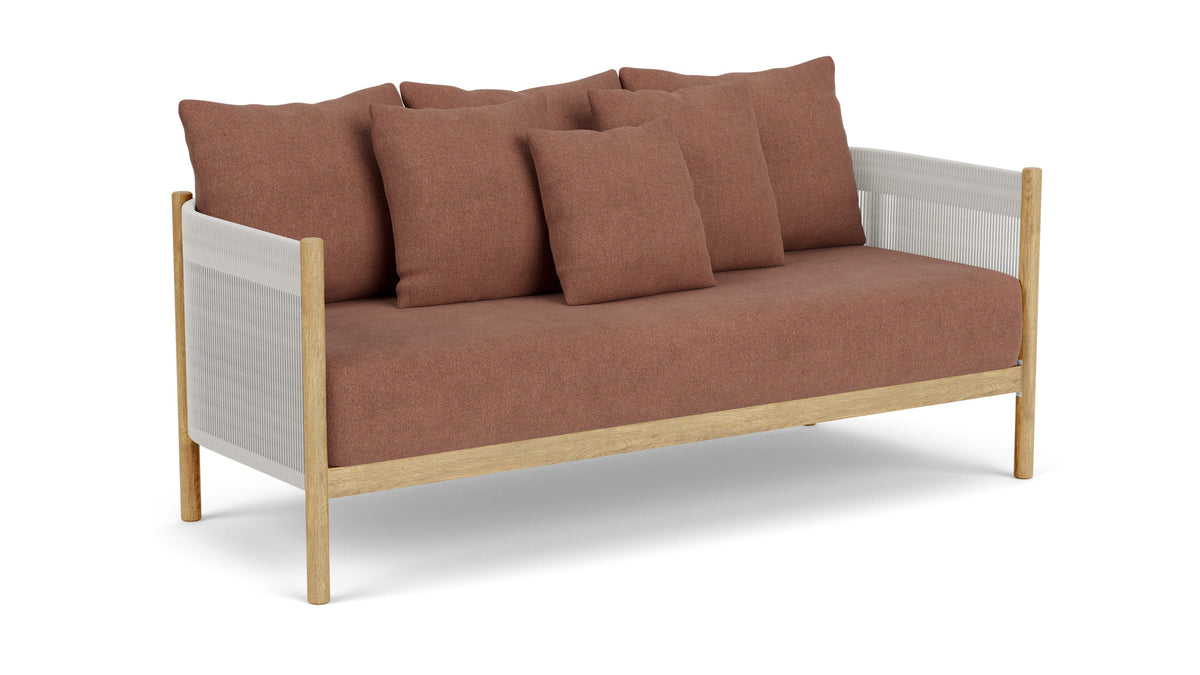 Barlow Tyrie Cocoon Canapé avec coussins Heritage Rust 18021