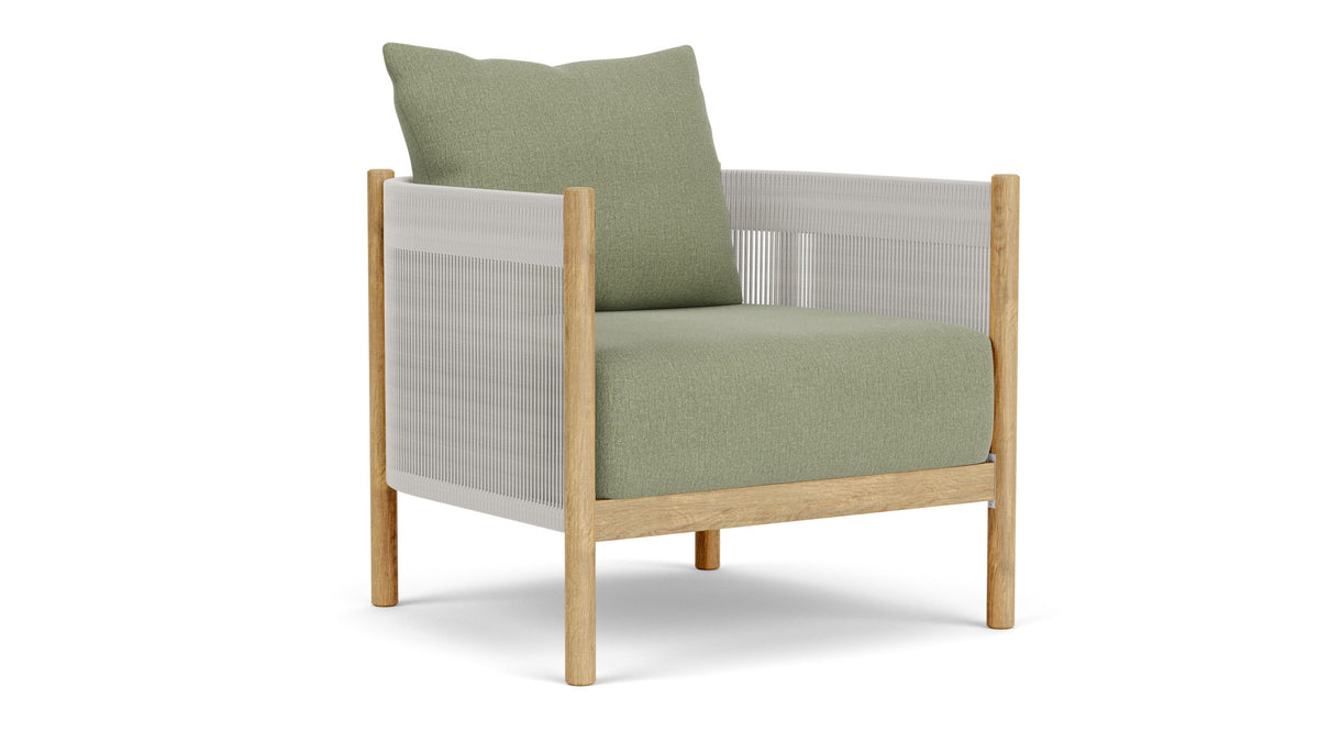 Barlow Tyrie Cocoon Fauteuil Club lounge avec coussins Canvas Almond 3983