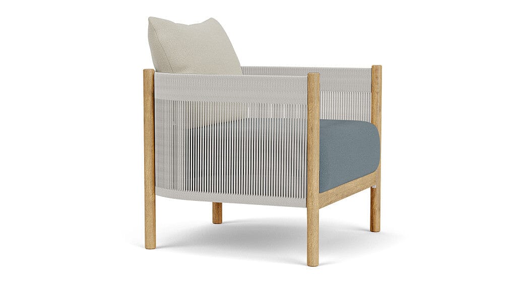 Barlow Tyrie Cocoon Fauteuil Club lounge avec coussins Carbon Sky 10064 Standard