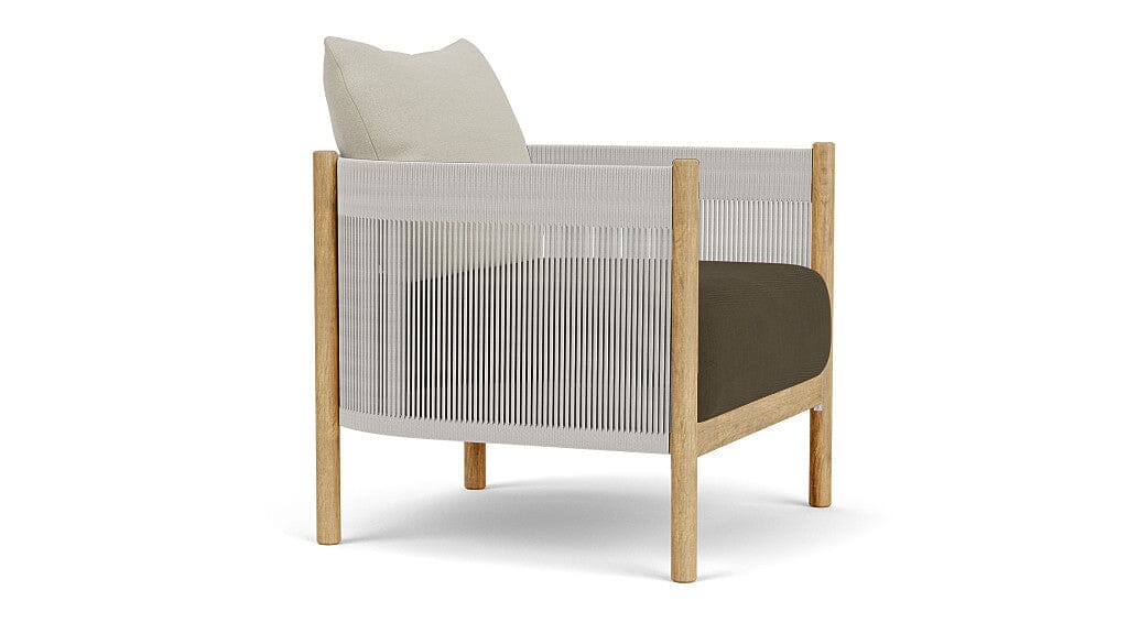 Barlow Tyrie Cocoon Fauteuil Club lounge avec coussins Charcoal 3705 Standard