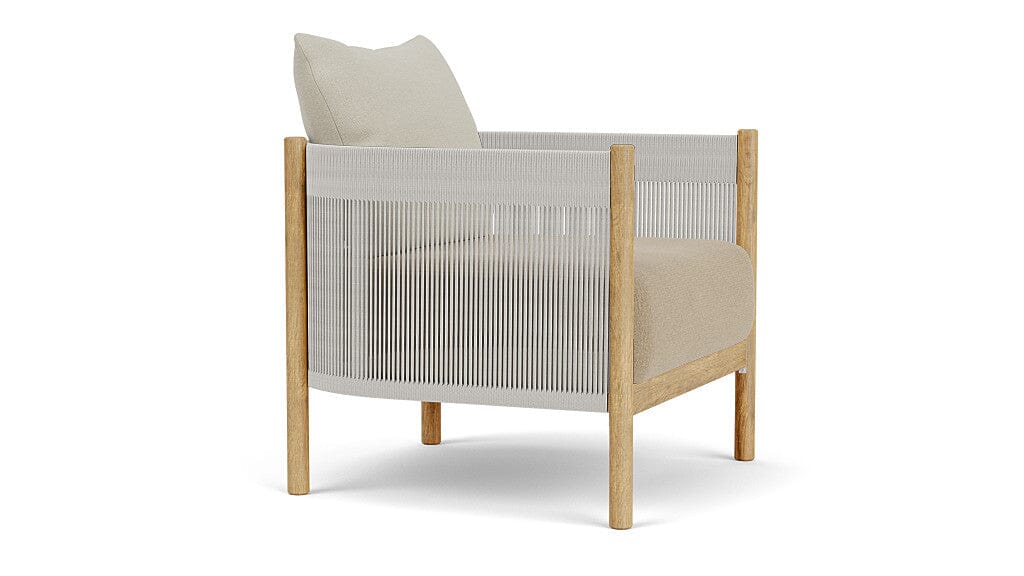 Barlow Tyrie Cocoon Fauteuil Club lounge avec coussins Heather Beige 5476 Standard