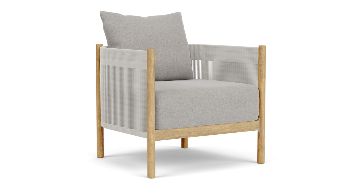 Barlow Tyrie Cocoon Fauteuil Club lounge avec coussins Lead Chine 3756