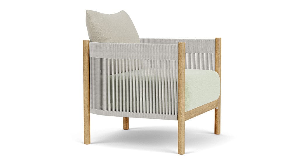 Barlow Tyrie Cocoon Fauteuil Club lounge avec coussins Mint 3967 Standard