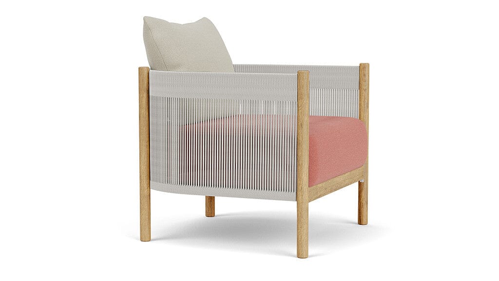 Barlow Tyrie Cocoon Fauteuil Club lounge avec coussins Natte Flamingo 10234 Standard