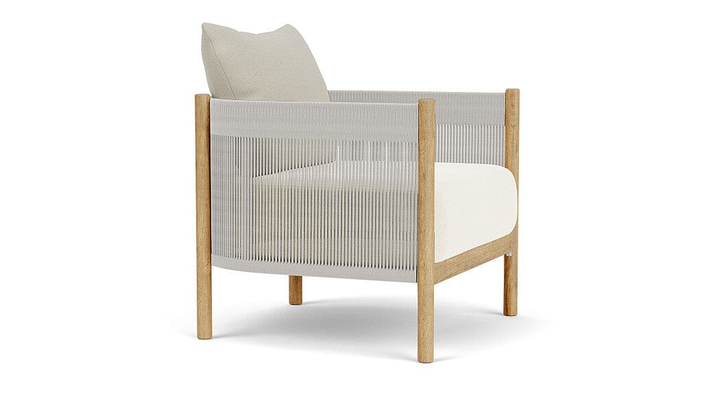 Barlow Tyrie Cocoon Fauteuil Club lounge avec coussins Natural 5404 Standard