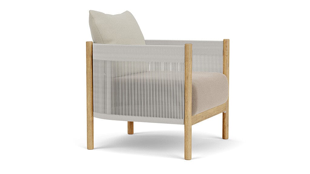 Barlow Tyrie Cocoon Fauteuil Club lounge avec coussins Taupe 3729 Standard