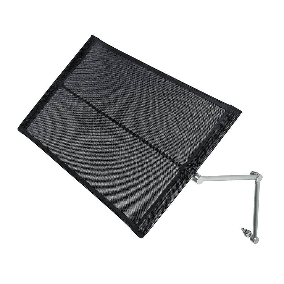 Barlow Tyrie Equinox Occasional Par soleil inox brossé pour chaise longue art. 1EQL Toile Charcoal