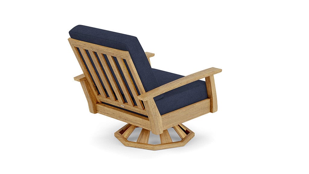 Barlow Tyrie Haven Fauteuil club lounge tounant Swivel Rocker avec coussins