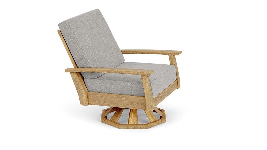 Barlow Tyrie Haven Fauteuil club lounge tounant Swivel Rocker avec coussins Lead Chine 3756 Standard