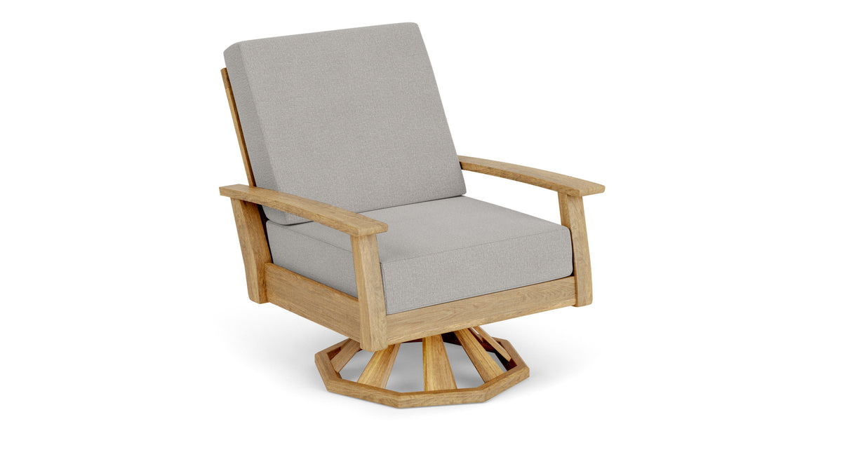 Barlow Tyrie Haven Fauteuil club lounge tounant Swivel Rocker avec coussins Lead Chine 3756