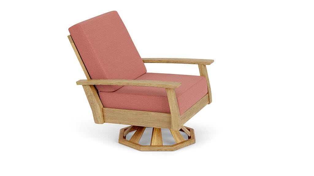 Barlow Tyrie Haven Fauteuil club lounge tounant Swivel Rocker avec coussins Natte Flamingo 10234 Standard