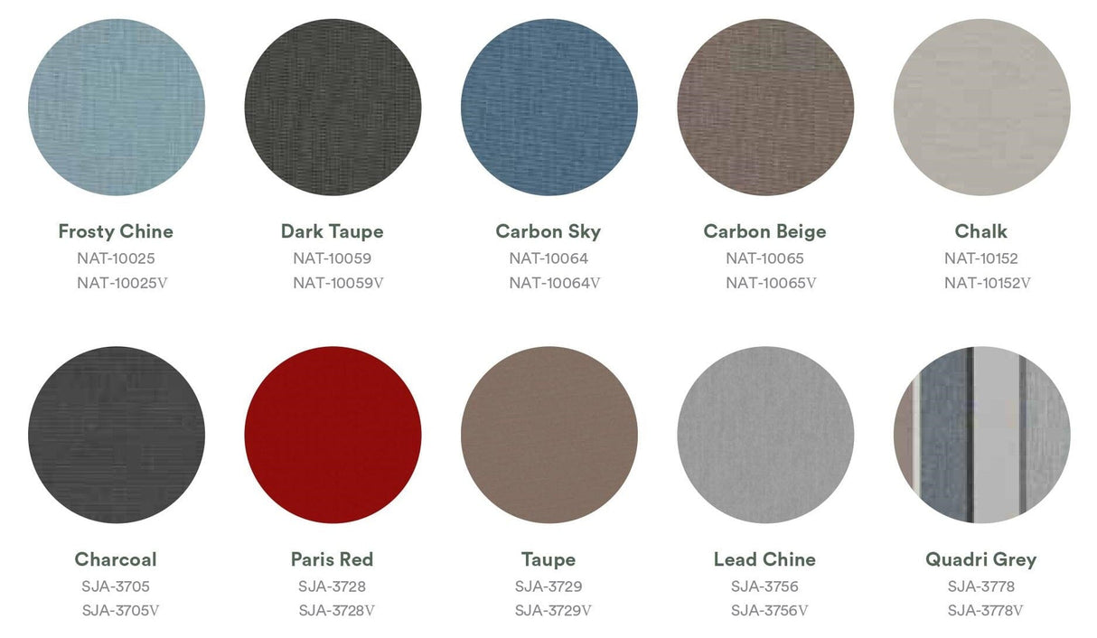 Barlow Tyrie Haven Module lounge central avec coussins tissu laminé waterproof