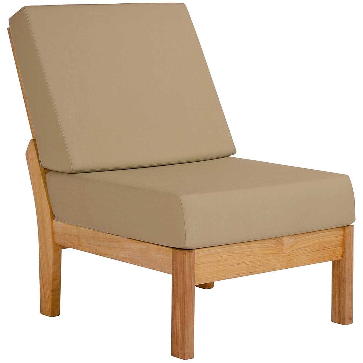 Barlow Tyrie Haven Module lounge central avec coussins tissu standard