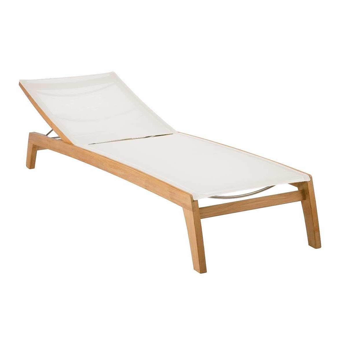 Barlow Tyrie Horizon Chaise longue Toile Pearl