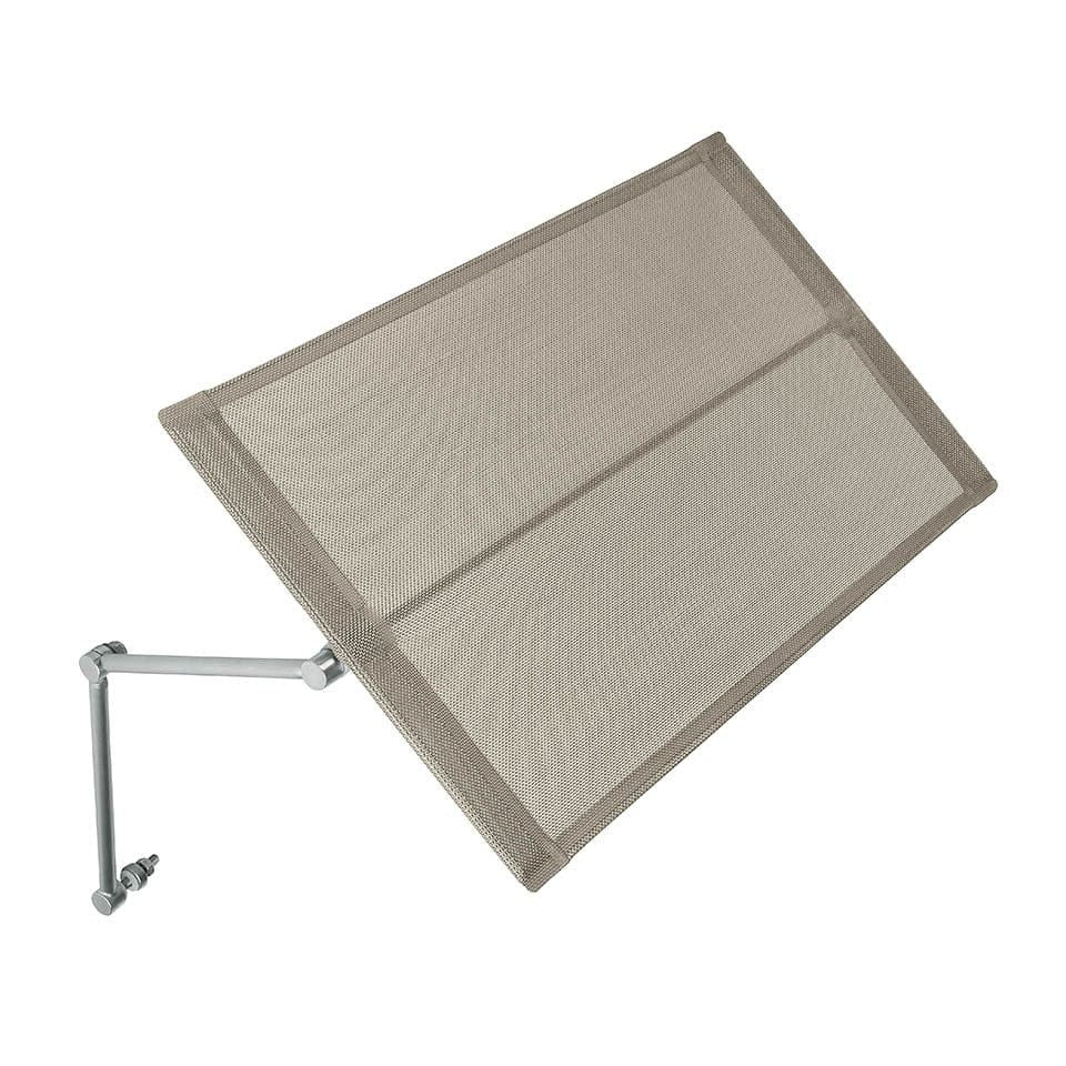 Barlow Tyrie Horizon Par-soleil pour Chaise longue art.1HOL Toile Titanium