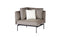Barlow Tyrie Layout Deep Seating Corner Seat - avec coussins 