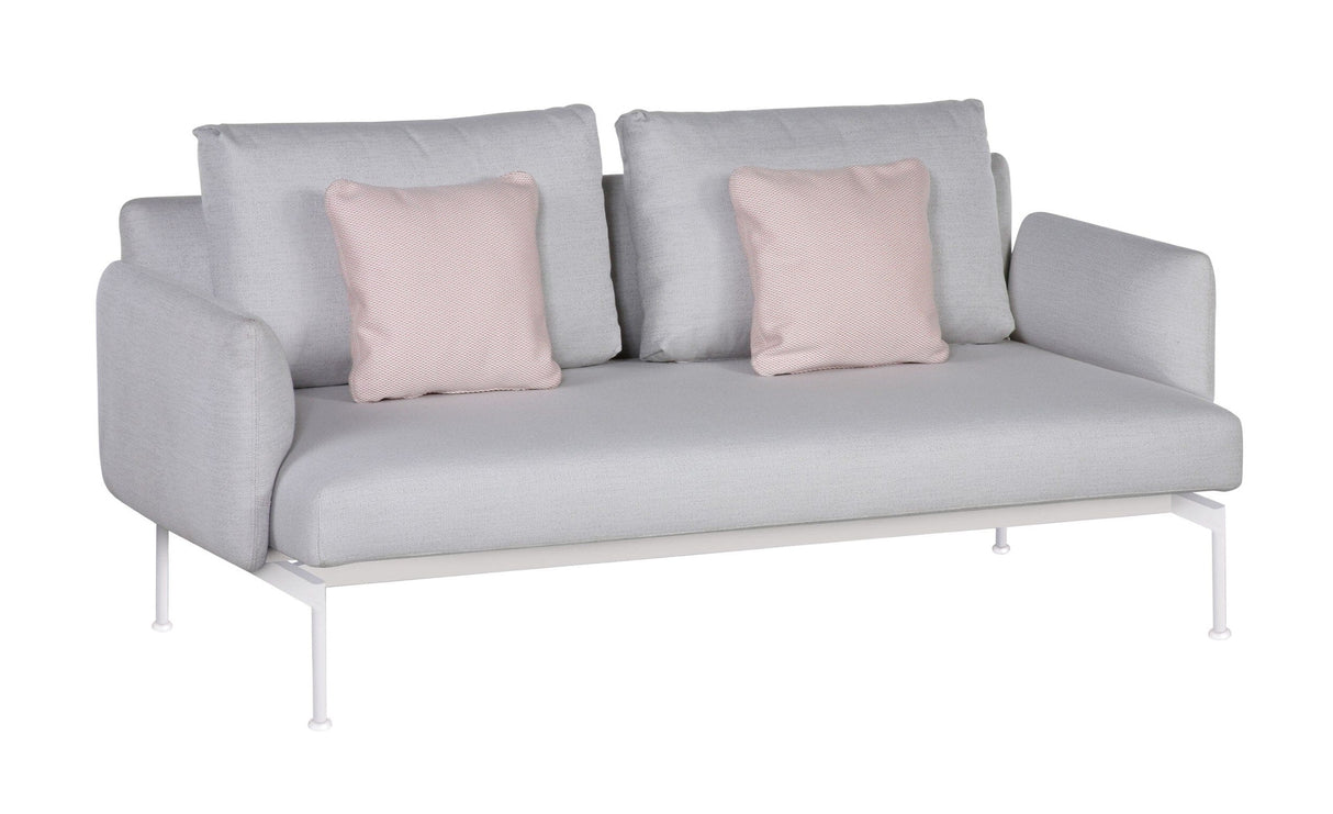 Barlow Tyrie Layout Deep Seating Double Seat - Double seat et back with Low Arms - avec coussins