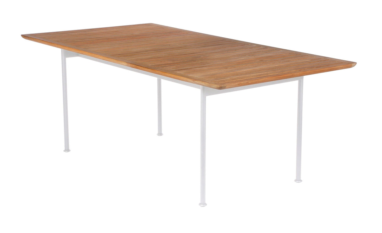 Barlow Tyrie Layout Dining Table 200 (195x100cm) Armature Artic White