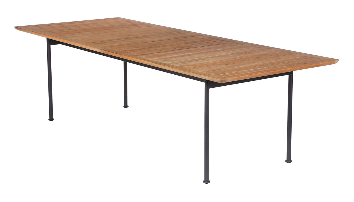 Barlow Tyrie Layout Dining Table 260 (257x100cm) Armature Forge Grey