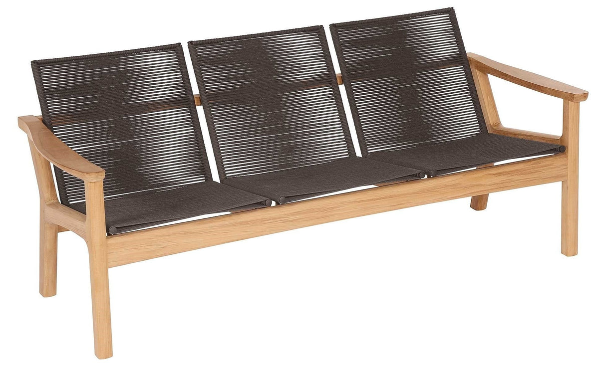 Barlow Tyrie Monterey Canapé 3 places Three-seater Settee avec cordes (coussins en sus) Brown Cord