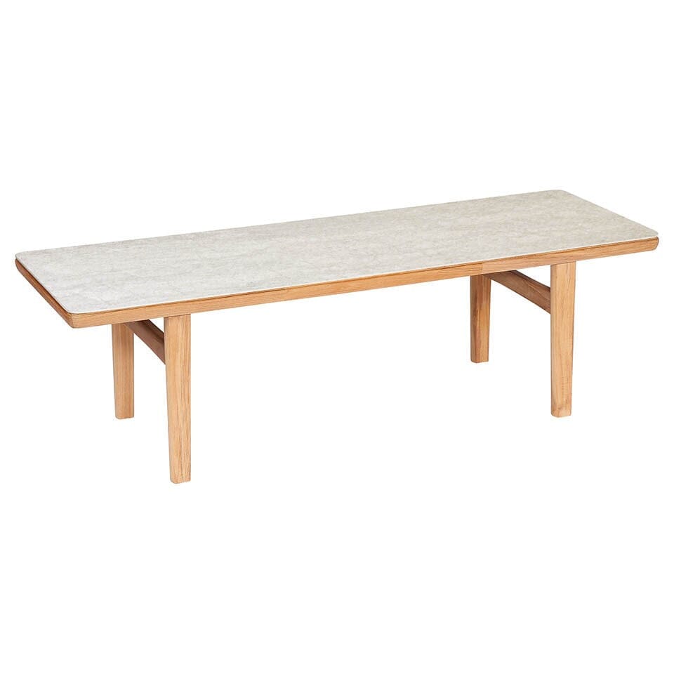 Barlow Tyrie Monterey Low Table 150 Rectangular - Table basse 150x50cm H:45cm Céramique Frost