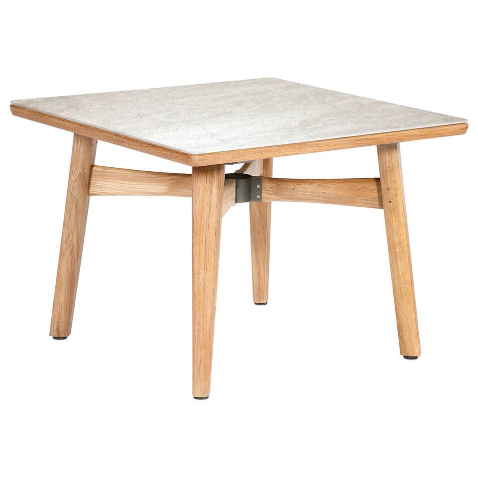 Barlow Tyrie Monterey Table 100 Square (100x100cm) Céramique Frost