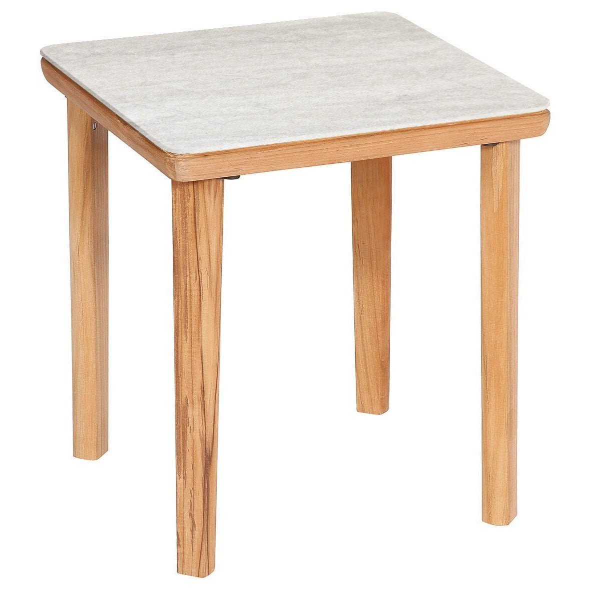 Barlow Tyrie Monterey Table basse 50 Square- Table basse 50x50cm H:55cm Céramique Frost