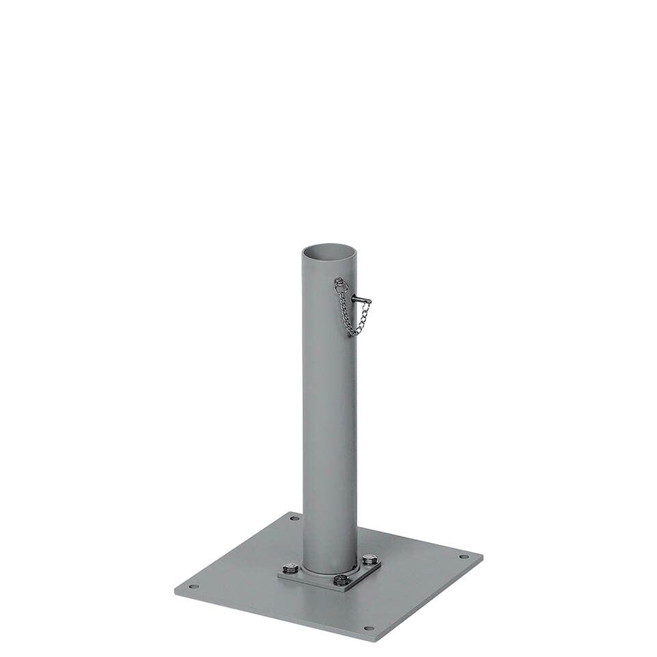 Barlow Tyrie Napoli Fixation Parasol à visser au sol au sol Base 61 - Large (pour mâts Ø61mm)