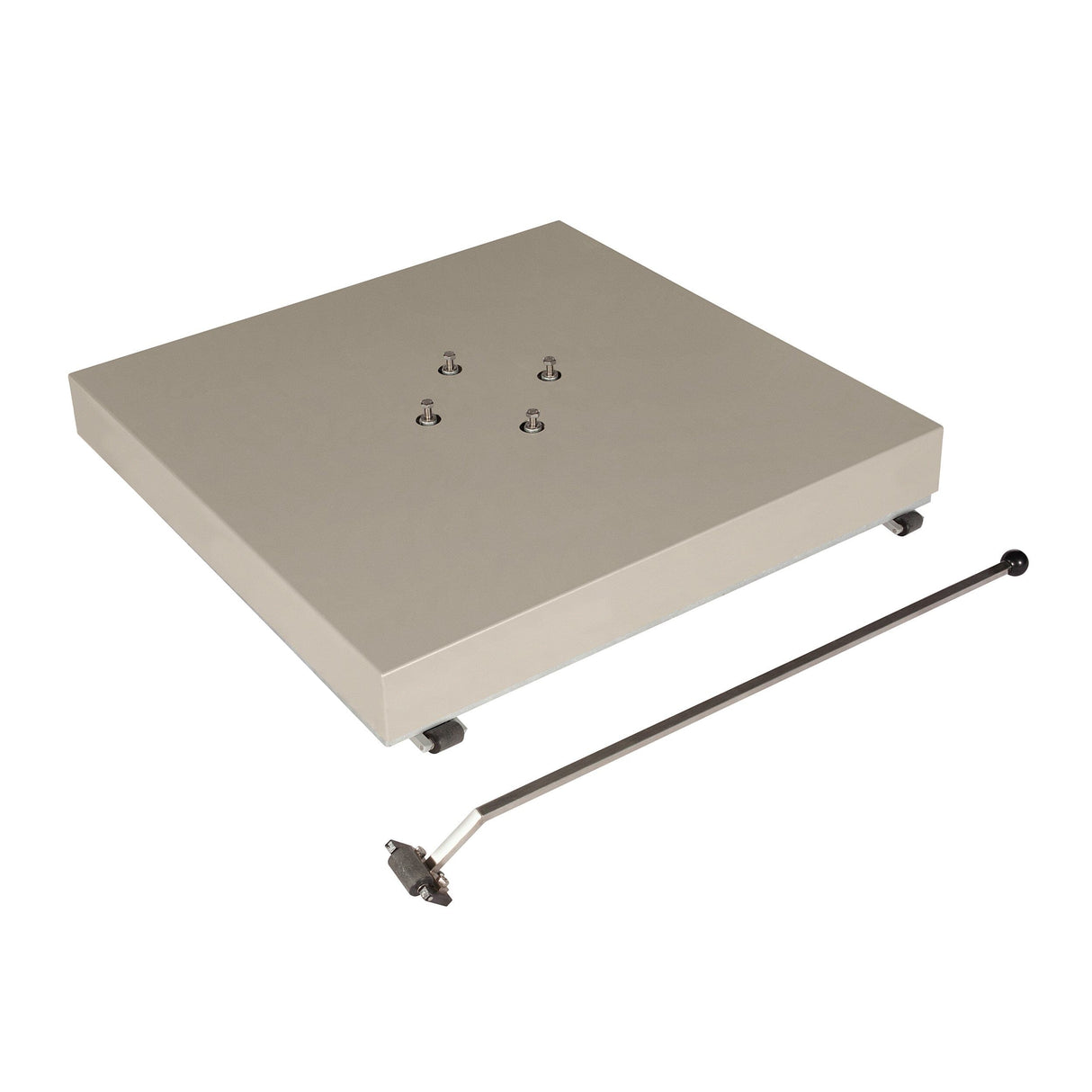 Barlow Tyrie Napoli Socle sur roues pour Parasol Napoli Cantilever (dalles de charge en sus)