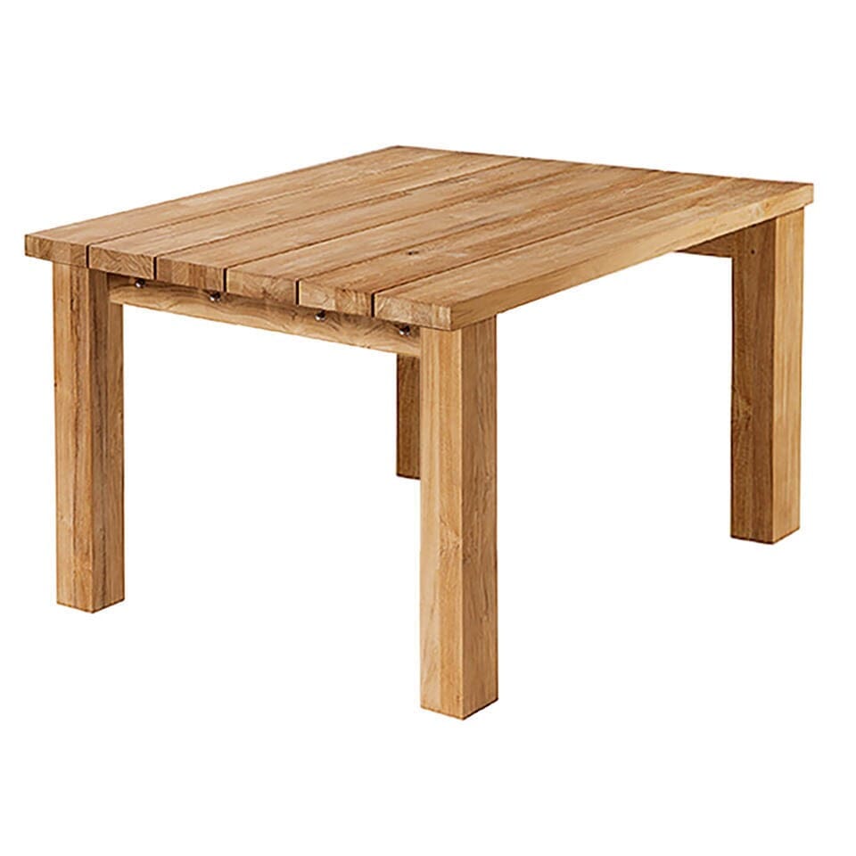 Barlow Tyrie Titan Table 100 (99x99cm) Teck rustique
