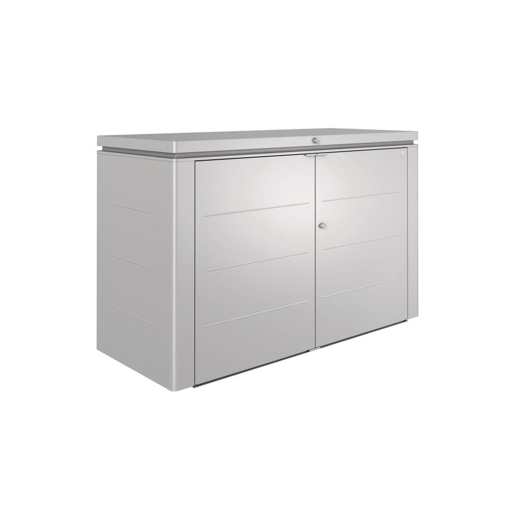 Biohort HighBoard 200 Coffre de jardin Argent métallique