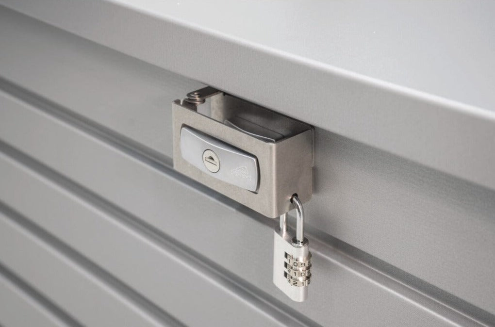 Biohort Paket-Box / Parcel-Box Kit de conversion Argent métallique