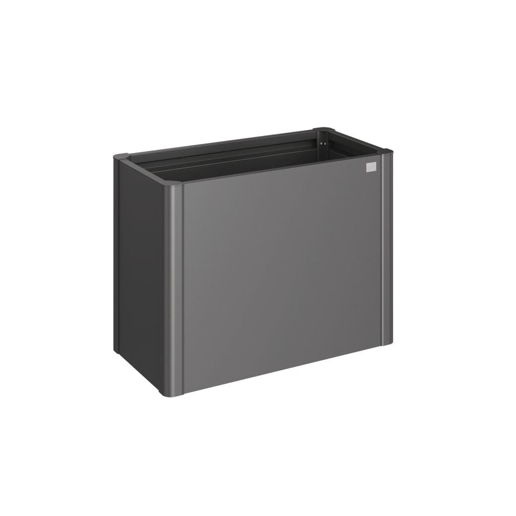 Biohort Potager surélevé 1x0,5 Gris foncé métallique